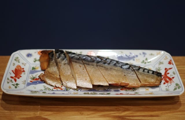 自家製さばの燻製